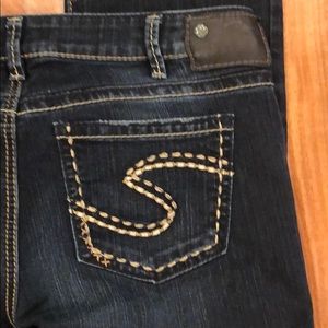 Silver jeans